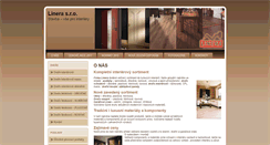Desktop Screenshot of linera.cz