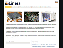 Tablet Screenshot of linera.com.tr